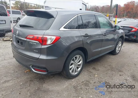 2017 Acura Rdx Technology Acurawatch Plus Packages/W/Technology Package from USA, damaged, VIN 5J8TB4H54HL001355